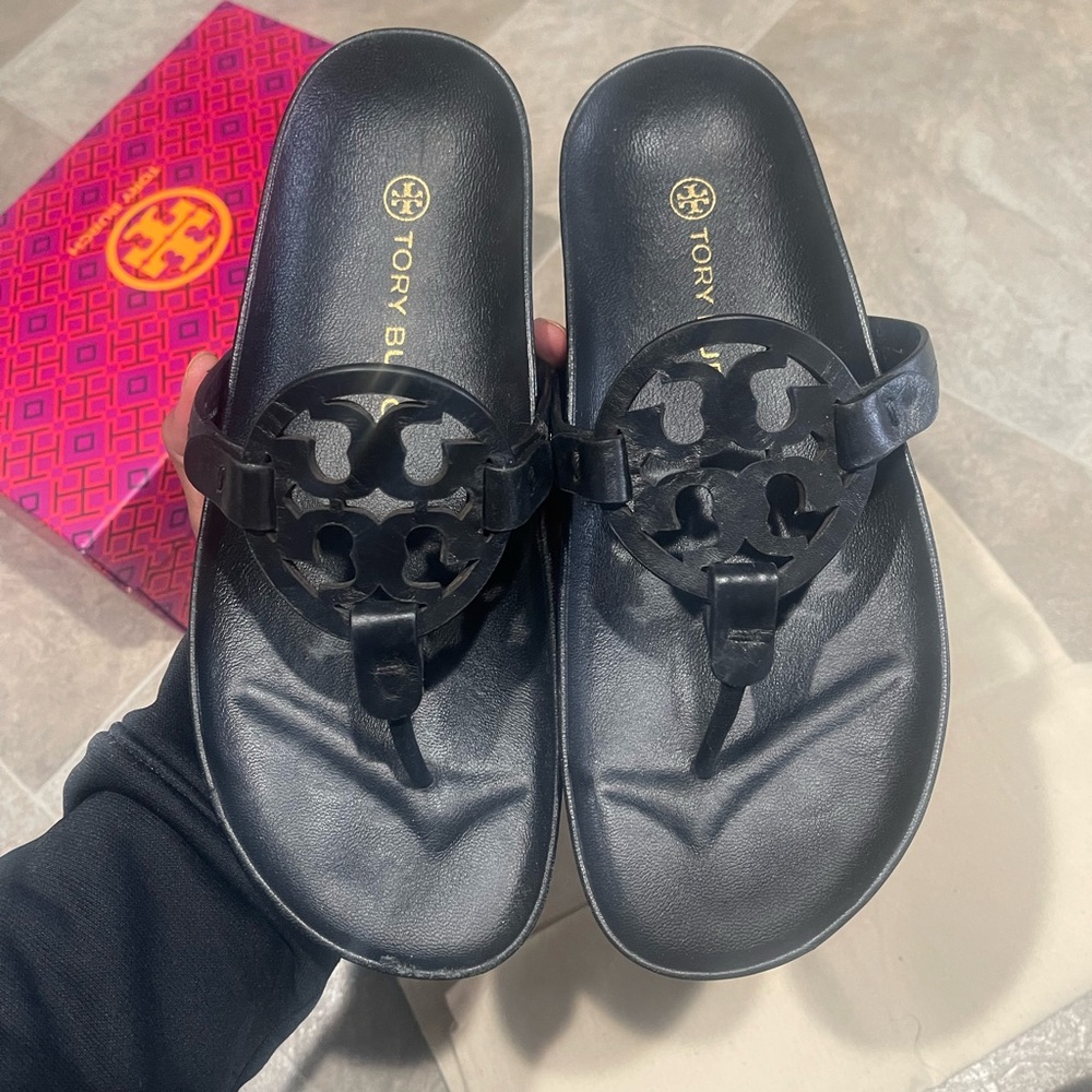 Tory Burch leather miller sandals